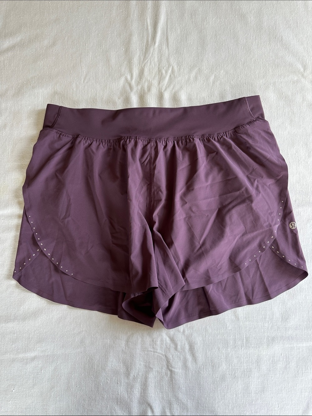 Lululemon Fast and Free Classic Short Grape Thistle 12 NWT